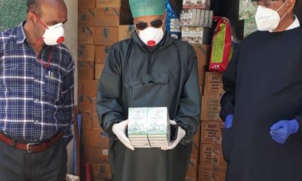 COVID-19:Market Checking Intensified At Kangan,Rs 1550 Fine Recovered