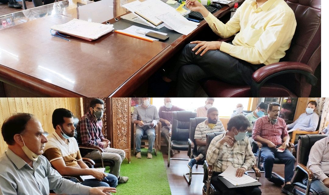DDC reviews progress of PMGSY Works in Bandipora