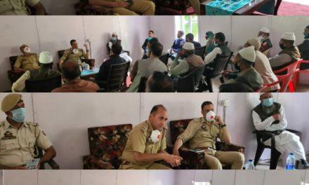 Police Public interaction meeting cum awareness programme on COVID-19 held in Uri