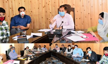 DDC Ganderbal reviews performance of RDD