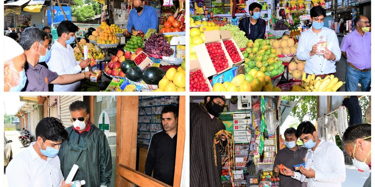 Market checking intensified in Ganderbal