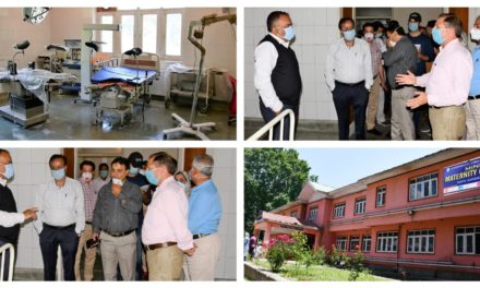 MMC Wayil designated as Covid Health Centre for COVID Positive pregnant women  Div Com takes stock of arrangements