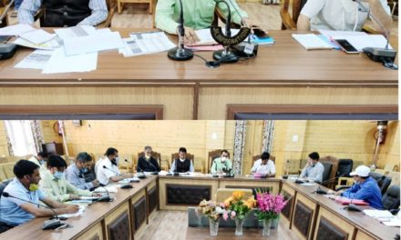 DDC reviews progress of RDD Works in Bandipora District