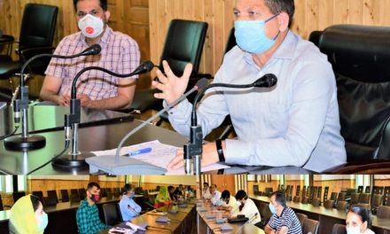 DDC holds meeting of Block Development Council Chairpersons of Ganderbal