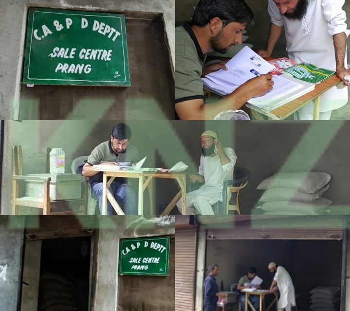 Employees of Preng FCS&CA store cum sale center remain absent ,pay other persons to run store