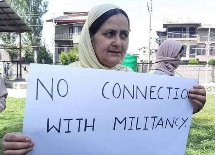 Return Hilal To Us’: Family of Missing Person From Bemina Stage Protest In Srinagar