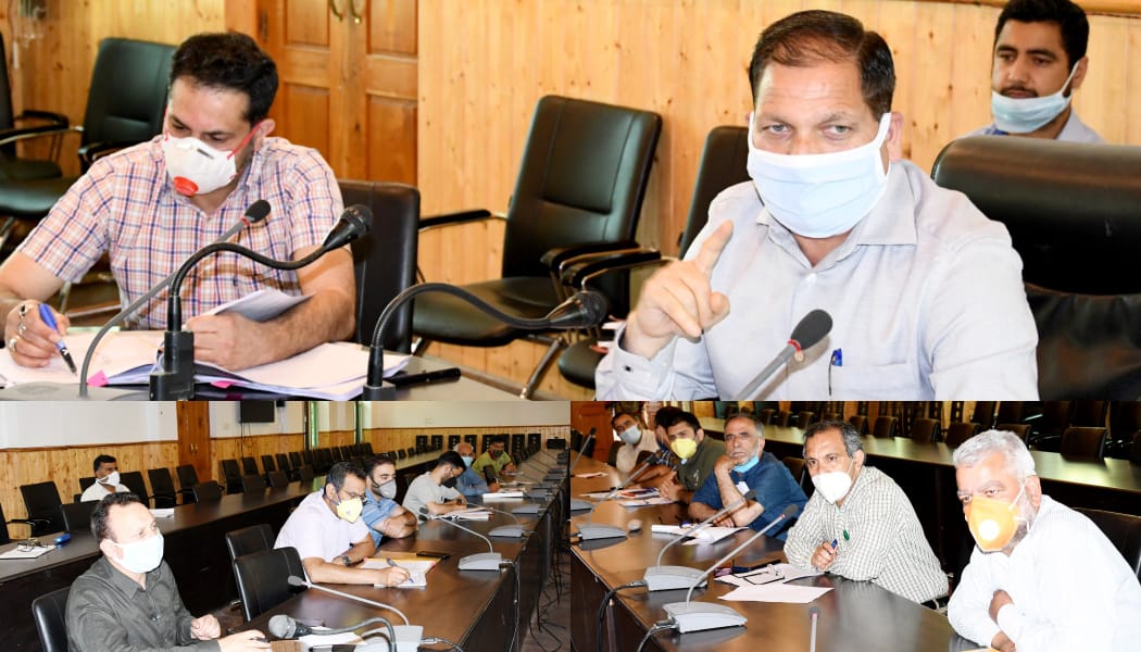 District Environment  Plan:Progress on Action areas discussed in Ganderbal