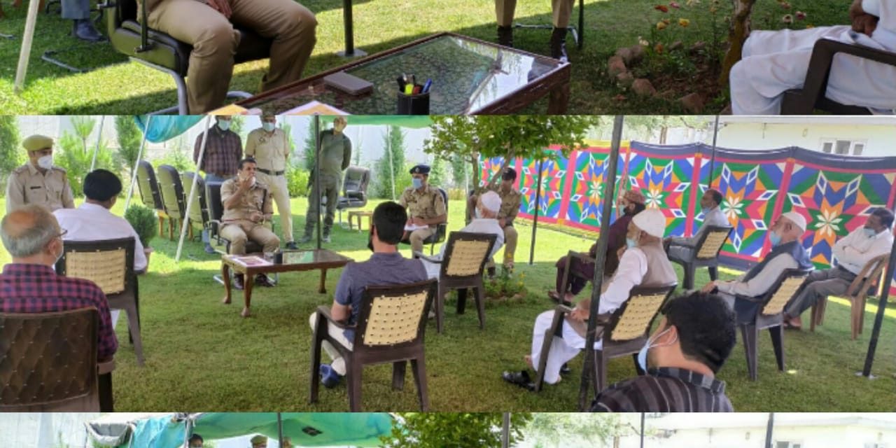 SSP Ganderbal conducted Awami Darbar in District Police Office Ganderbal