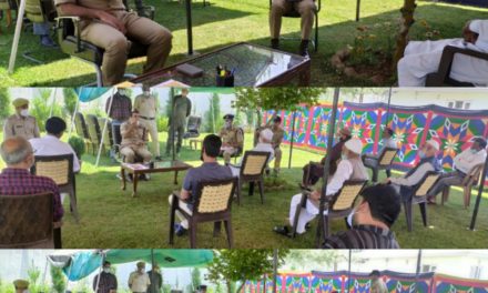 SSP Ganderbal conducted Awami Darbar in District Police Office Ganderbal
