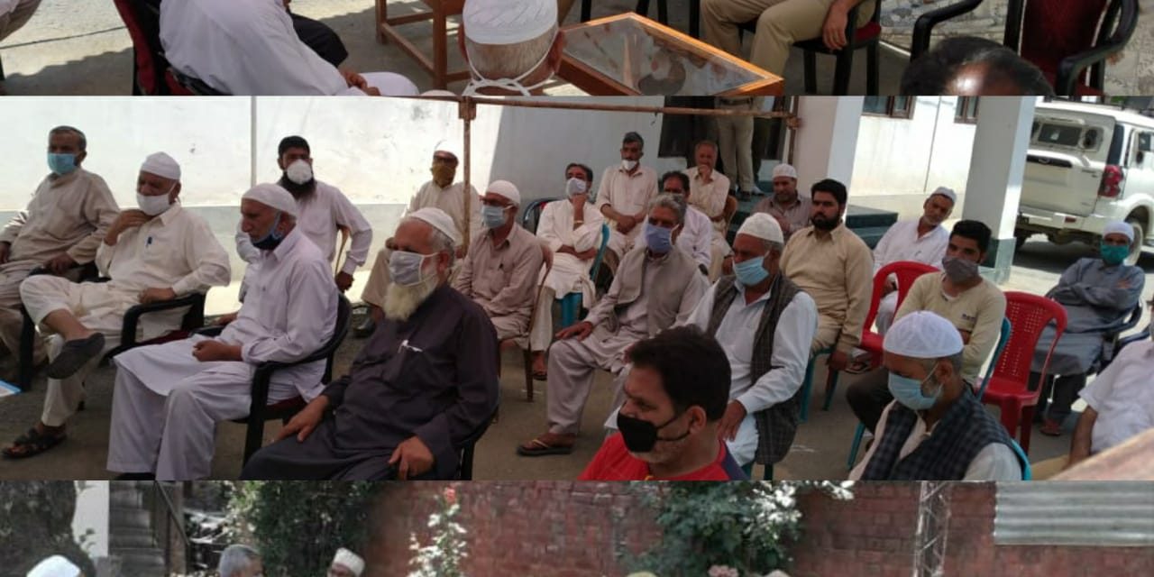 Police Public interaction meetings cum awareness programmes held in Srinagar Awantipora & Ganderbal