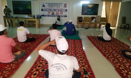 International Yoga Day Celebrated in Bandipora
