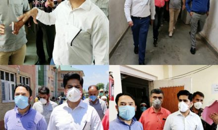 DDC Bandipora makes surprise inspection to Govt Offices at Mini-Secretariat
