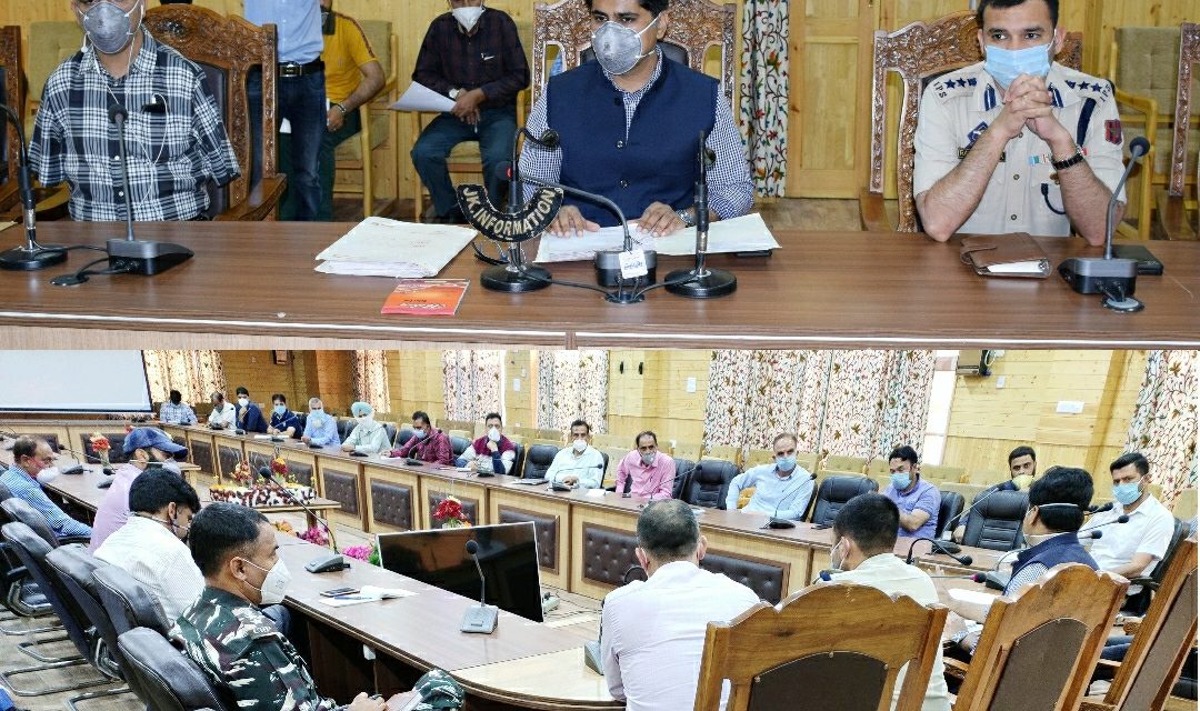 DC Bandipora reviews arrangements for Eid-ul-Azha