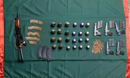 Arms and ammunition recovered in Uri: Army