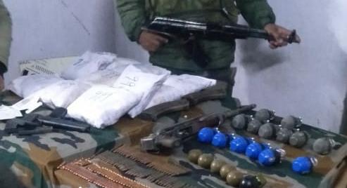 Trio held with brown sugar, rifle and grenades in Kupwara