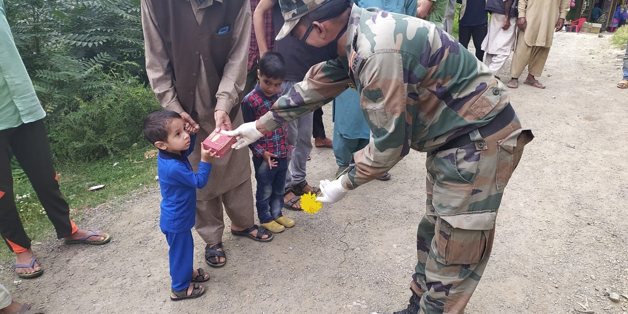 Distributing Sweets:Army’s New Way To Win Hearts and Minds In Kashmir
