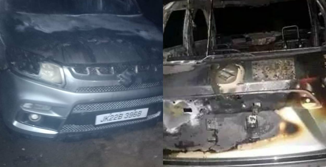 TA Soldier From Shopian Abducted in Kulgam, Vehicle Burnt Down