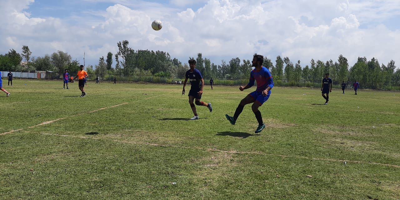Army conducts chinar football premier league at Vijpara Hajin