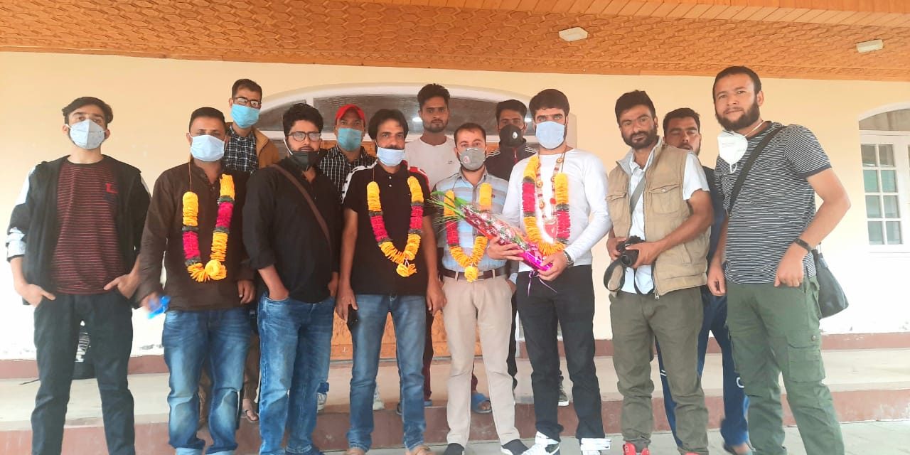 Bandipora working journalists association held elections