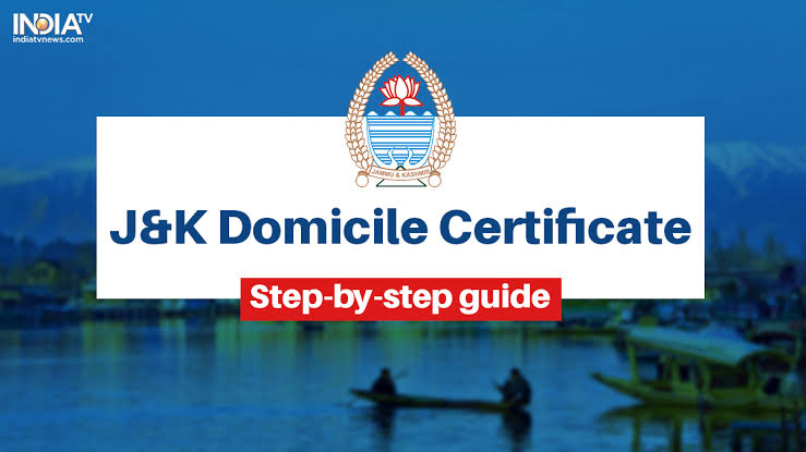 Domicile certificate only for applying for jobs: J&K admin
