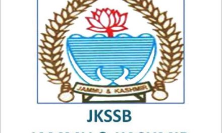 JKSSB’s Portal records 7,29,500 registrations; 1,66,100 candidates submit online application for post of Accounts Assistant