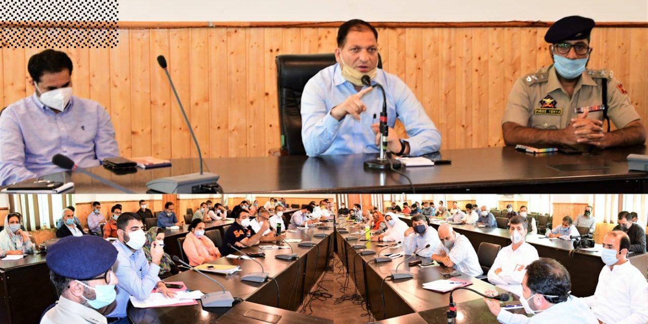 Jan Abhiyan: Operational preparedness discussed at Ganderbal