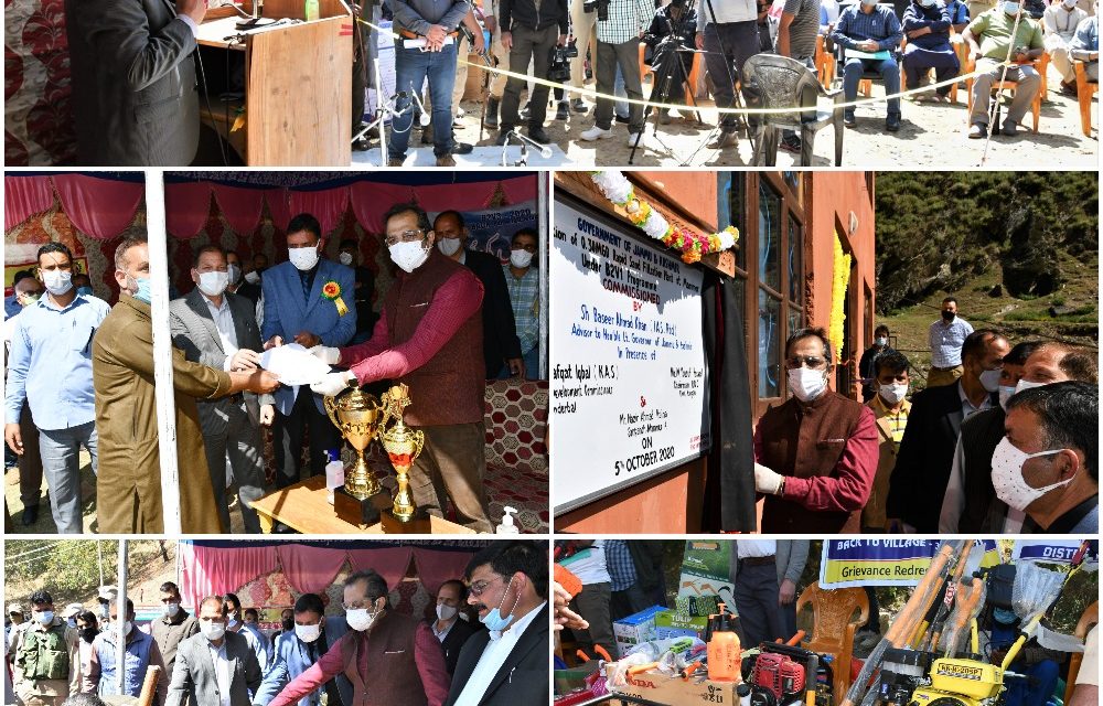 B2V Program is exemplary of public outreach: Advisor Baseer Khan