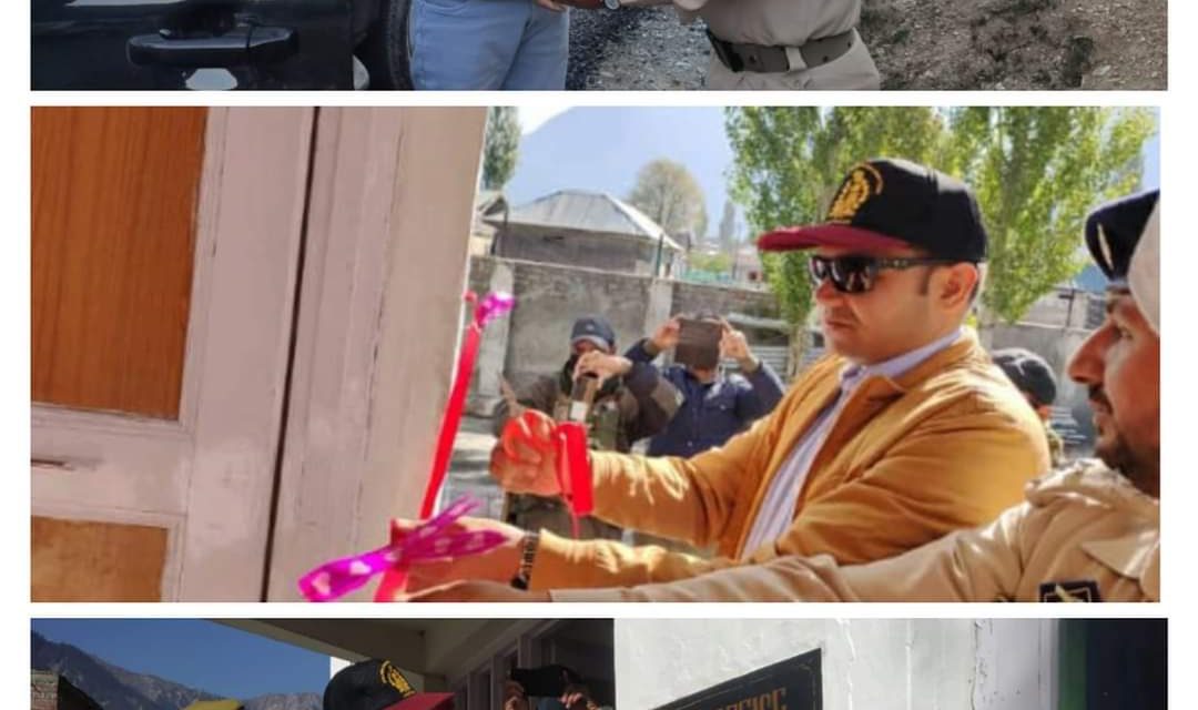 SSP Bandipora visited Gurez inaugurated newly constructed SDPO Office