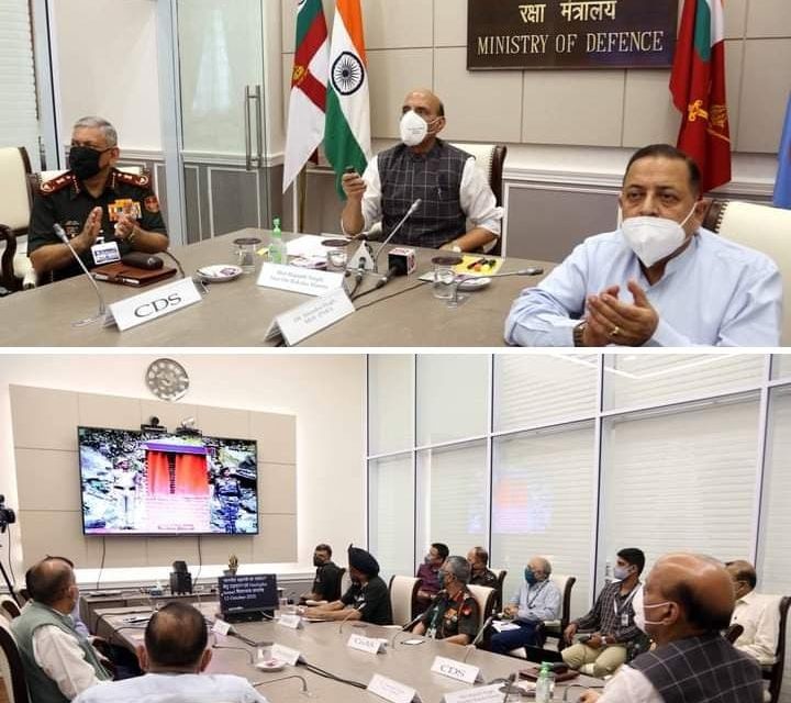 Rajnath Singh touches upon Pak-China collusive threat as 44 bridges open in border areas