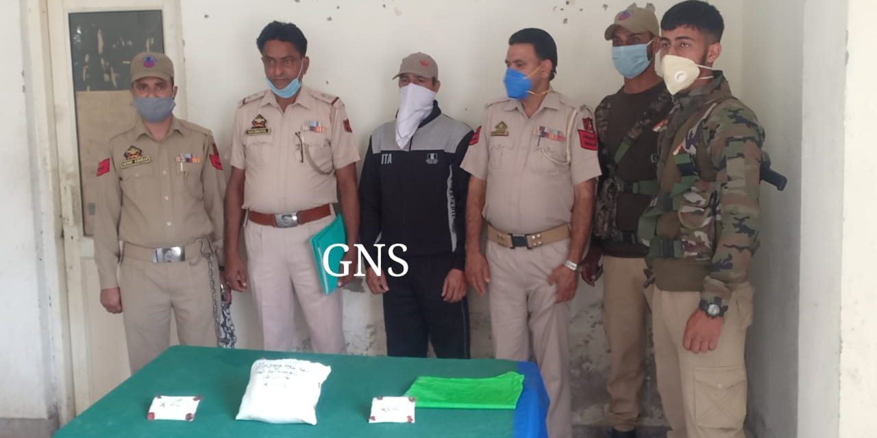 Police seize 1 kg ‘heroin-like substance’ in Mankote Poonch