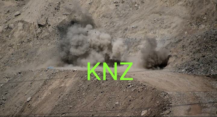 First blasting for construction of 14.5 Km Zojila Tunnel takes place at Zojila near Nilgrar