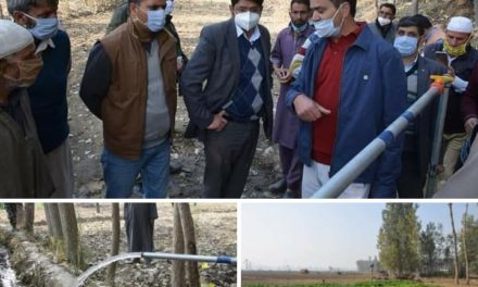 DDC Pulwama inaugurates Bore Well for OFC Patalbagh
