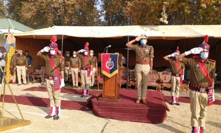 “Rashtriya Ekta Diwas” pledge and parade was held in Ganderbal at Qamaria Ground
