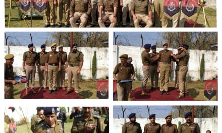 Piping ceremony held at District Police Office Ganderbal