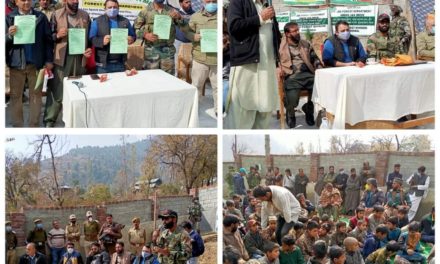 Forest Fire Awareness Camp held at Chattergul Ganderbal.
