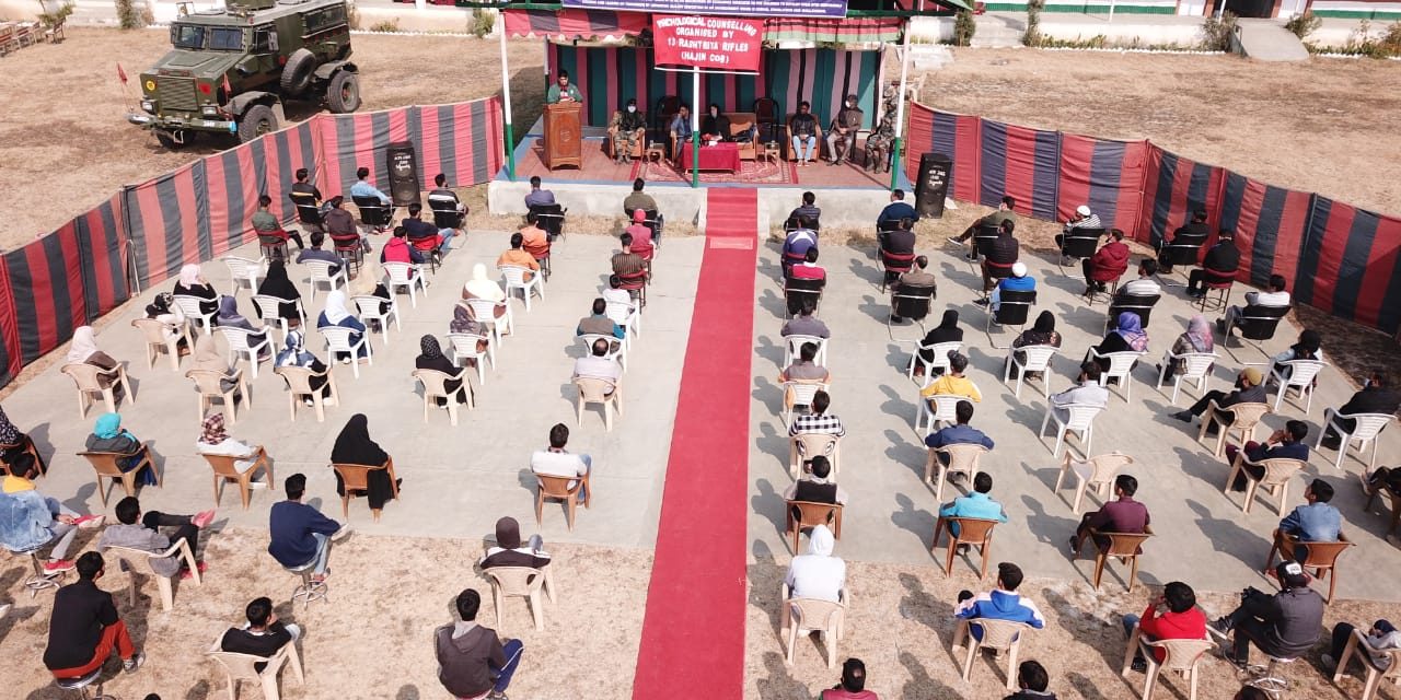 Psychological counseling session for the residents of Hajin was organised by 13RR