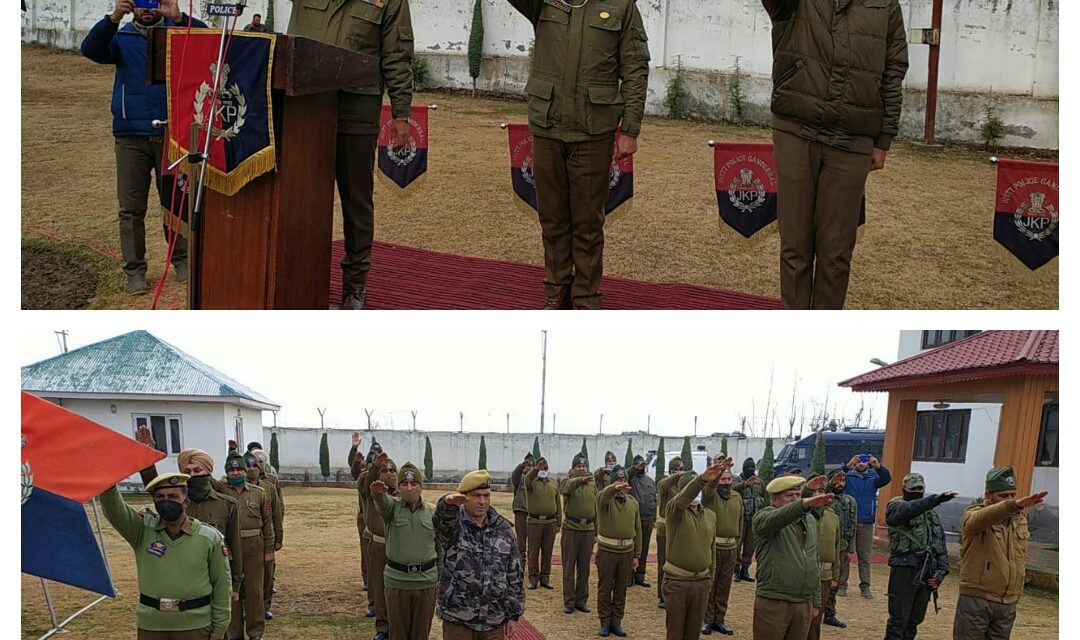 Ganderbal Police celebrated Constitutional Day