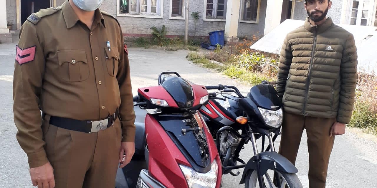 Kulgam Police solves burglary case;01 arrested, stolen property worth lacs recovered