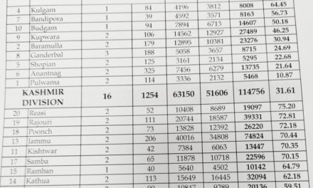 Phase-III of DDC Polls: Over 50 per cent voter turnout recorded in J&K
