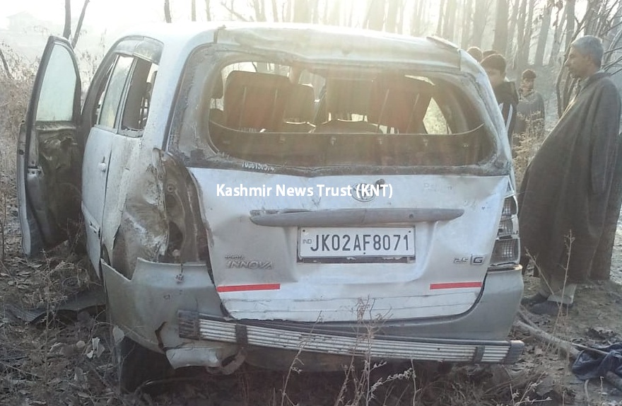 Kashmiri Pandit lady dies in South Kashmir road accident