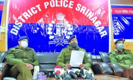 Natipora youth has joined militant ranks: SSP Srinagar,’4 held for Baber Qadri killing, probe underway’
