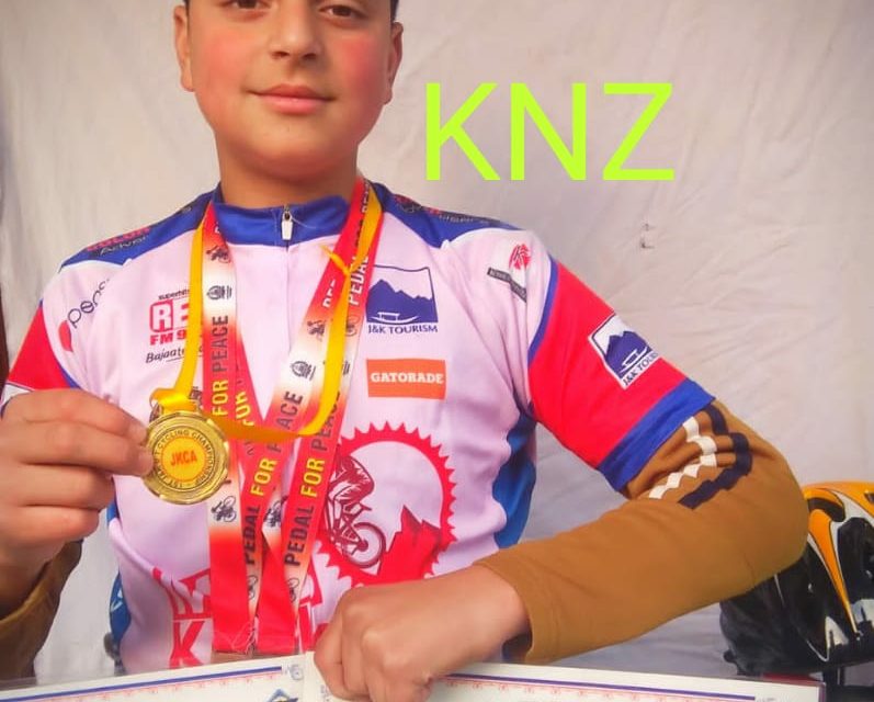 A gold medalist, who craves for a racing cycle to compete at national level