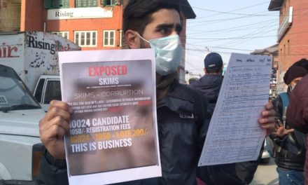 Aspiring Bsc Nursing Students Stage Protest, allege Fraud and Scam in Selection Process by SKIMS Soura