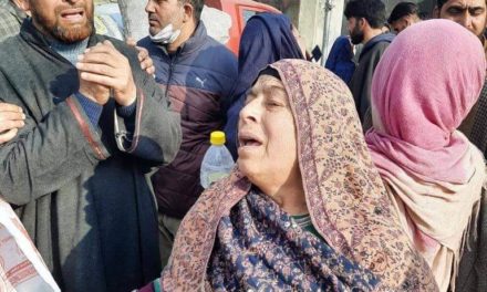 Hokersar encounter’: Families of slain protest, claim they’re innocents
