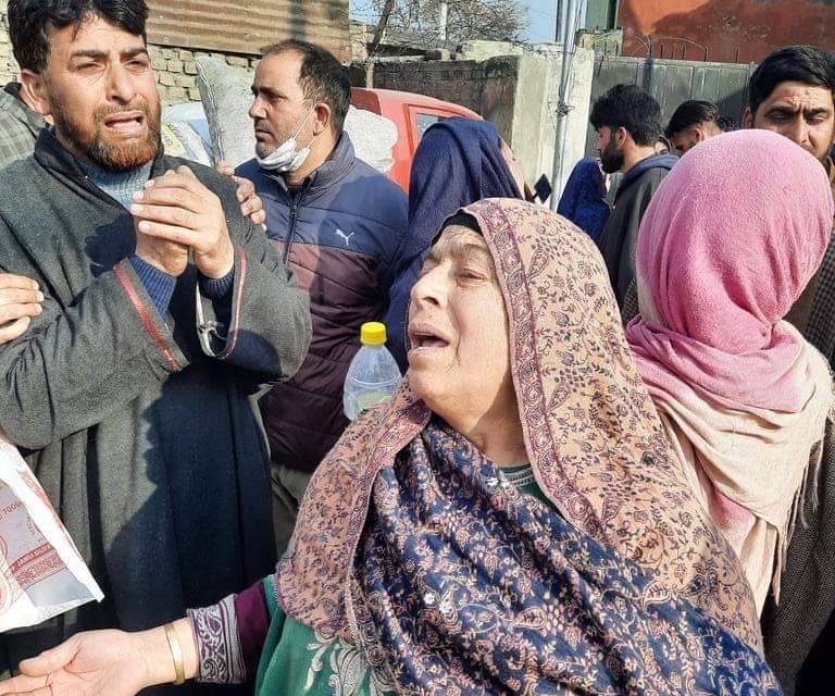 Hokersar encounter’: Families of slain protest, claim they’re innocents