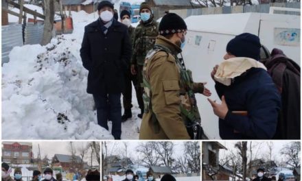 DC Pulwama visits far flung areas, oversees restoration operations