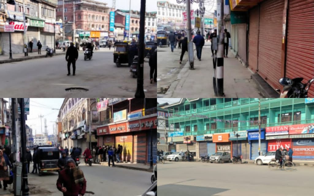 Lawaypora encounter: Spontaneous shutdown in Srinagar markets