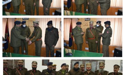Ganderbal Police Organised Pipping Ceremony At District Police Line