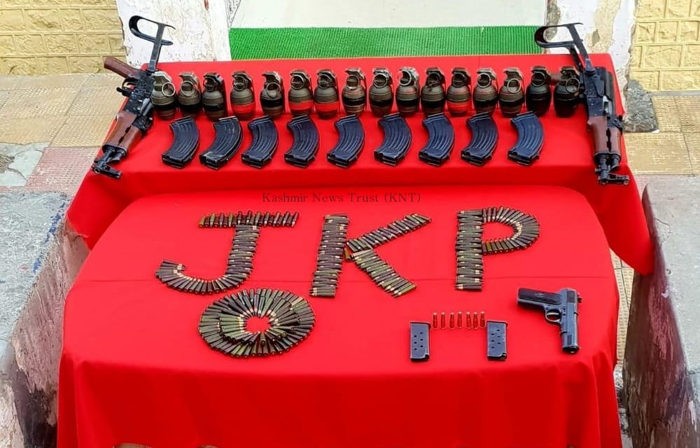 Two militant operatives smuggling weapons from Samba dropped from drone arrested