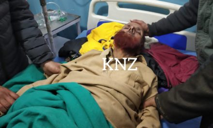 Lineman injured due to electric shock in Kangan,hospitalized